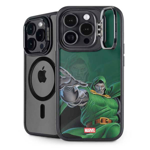 Marvel Dr. Doom Lord Doom iPhone 15 Pro Max Kickstand Case